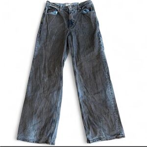 Free People We The Free Tinsley Baggy Straight Leg Jeans 27